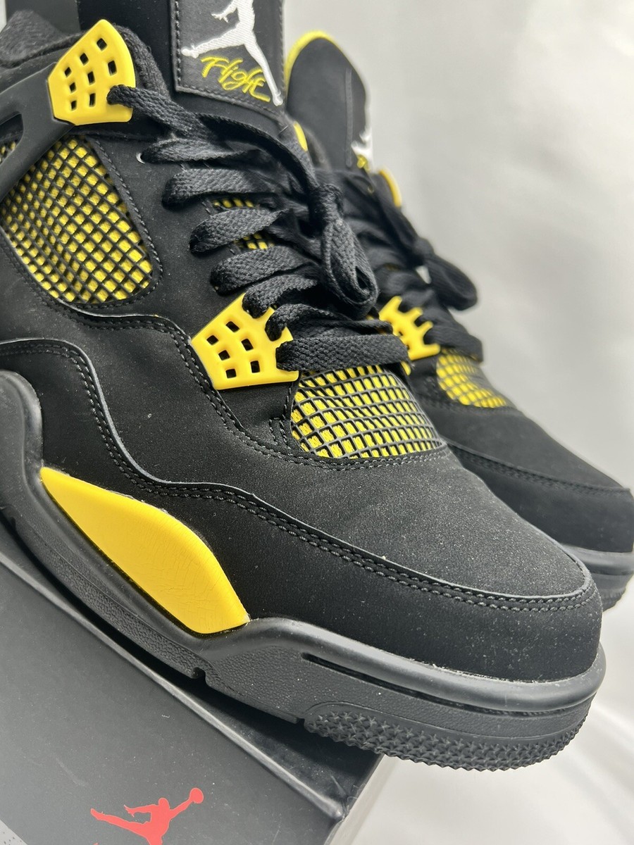 靴 Nike Air Jordan 4 Retro Thunder 28cm Air Jordan 4, Red Thunder – Impossible Kicks