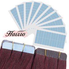 100 Pieces Hair Extension Tape Tabs Double Sided Replacement Tape Adhesive Sheet