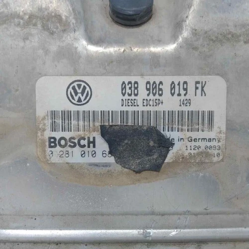 038906019FK Centralita Motor Uce para SEAT LEON (1M1) Sport 2002 3670551 - Foto 3 di 10