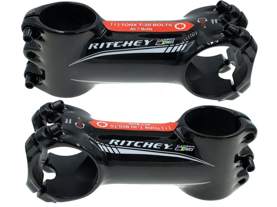 Ritchey WCS Carbon Matrix C260 84D Bike Stem 80 mm - Carbon Wrapped Aluminum - Image 3 of 4