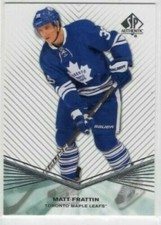 Matt Frattin 11-12 SP Authentic Extended Rookie #R89 Toronto Maple Leafs
