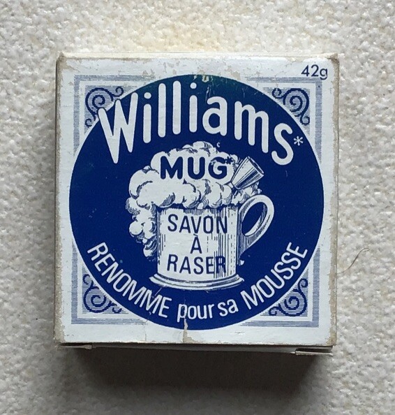 Vintage Williams Mug Shaving Soap 1.75 oz Lasting Lather Discontinued