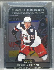 2021-22 O-Pee-Chee OPC Platinum Base Marquee Rookies #243 Joshua Dunne