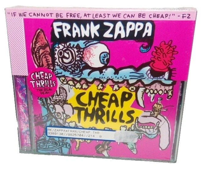 Frank Zappa ROCK HARD ROCK CDs de música