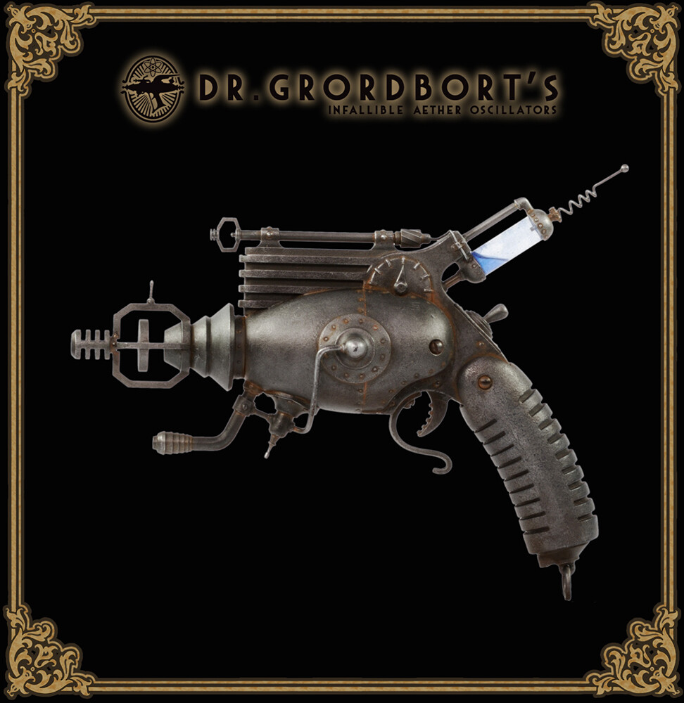 Dr. Grordbort's ManMelter 3600ZX Sub-Atomic Disintergrator Raygun