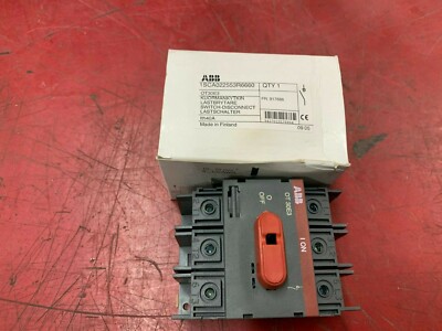 NEW IN BOX ABB OT30E3 DISCONNECT SWITCH 1SCA022553R6660