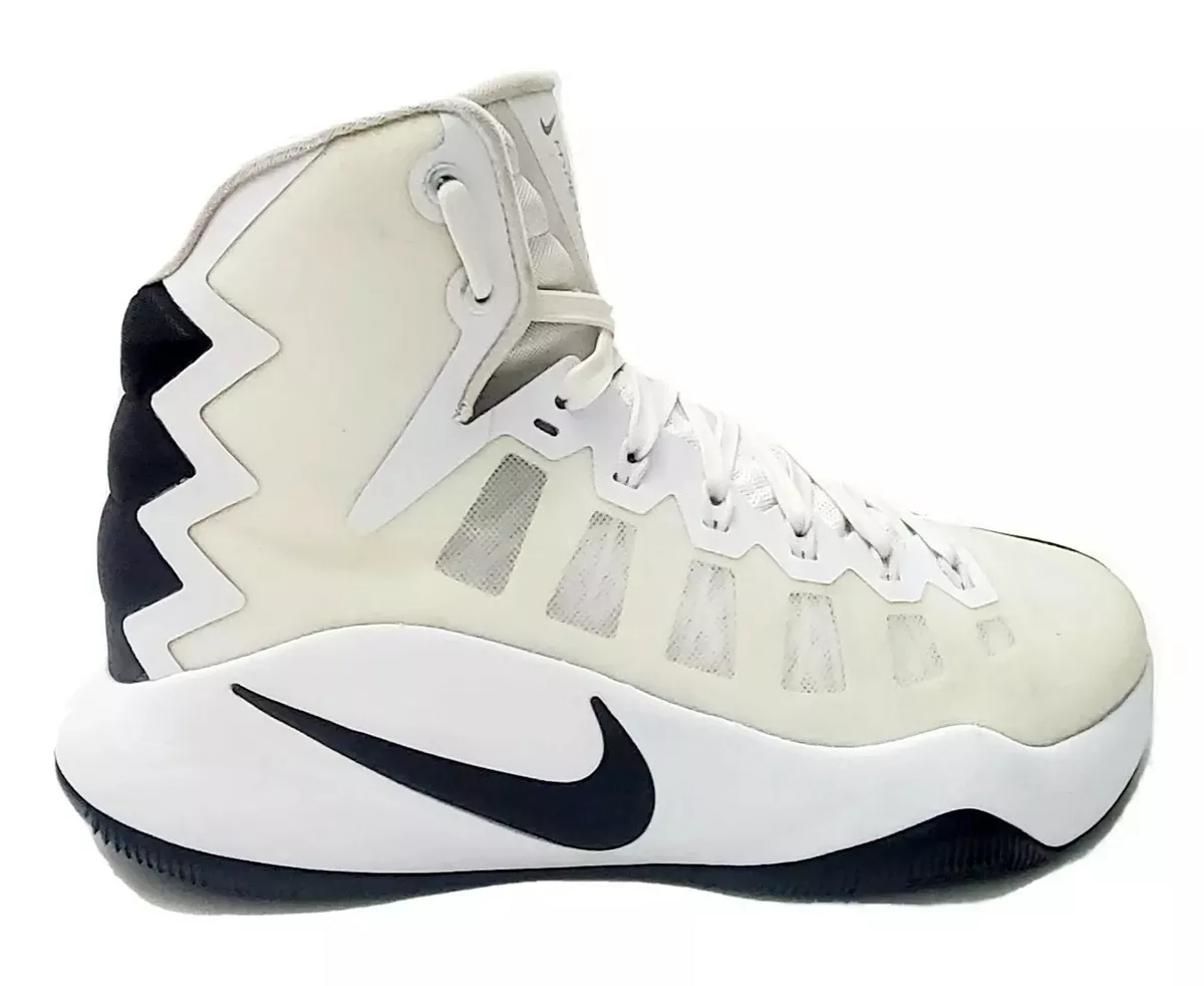 grupo Negociar Largo Nike Zoom Hyperdunk High Top White Black Ivory Basketball Shoes Womens Sz 9  | eBay