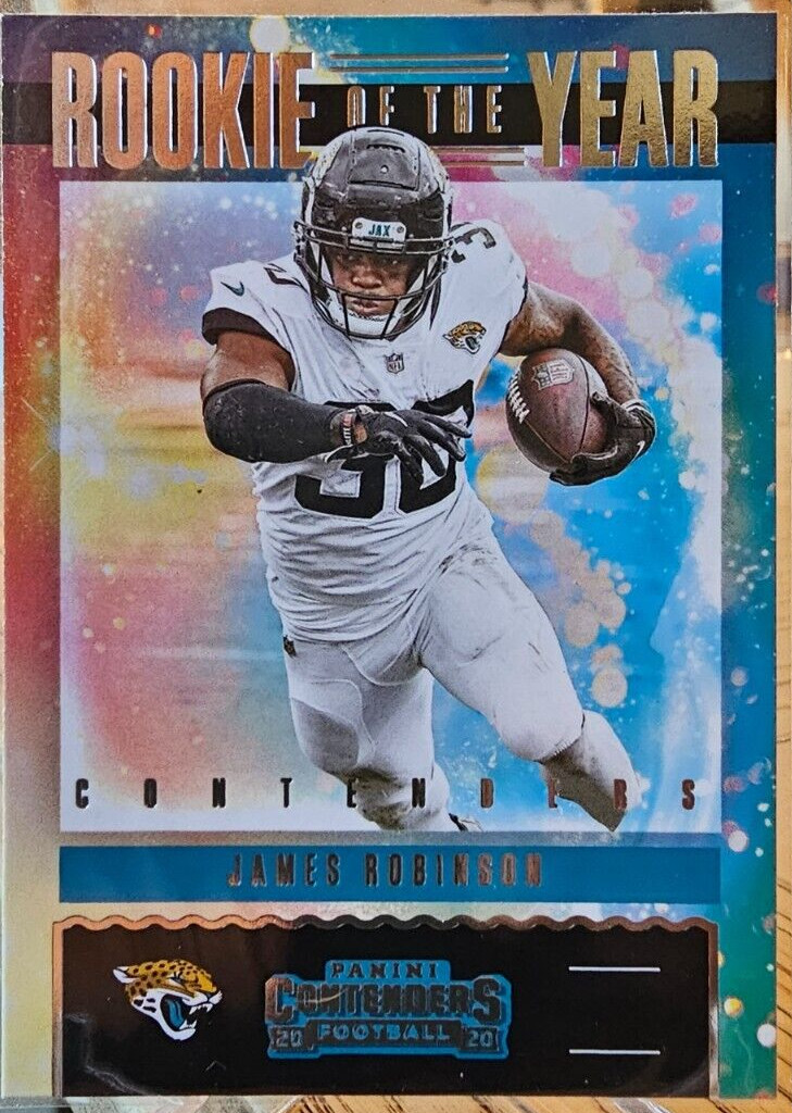 2020 Panini Contenders ROY Contenders James Robinson #RY-JRO