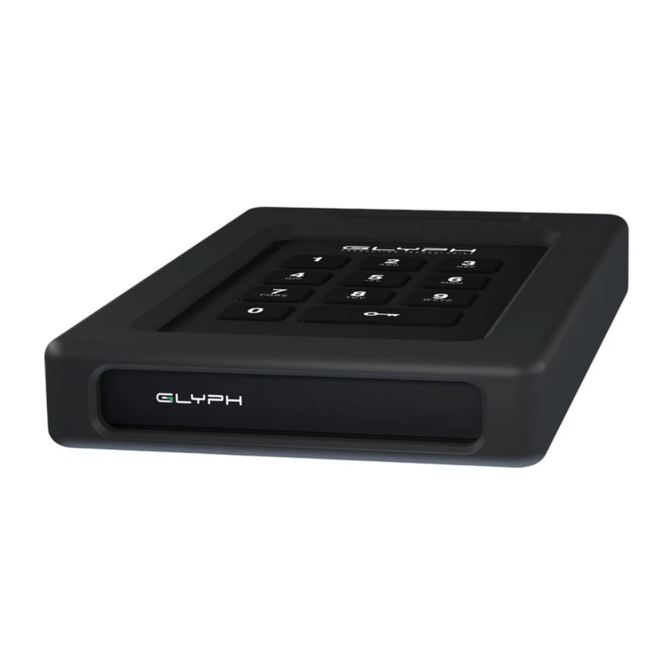 Glyph SecureDrive Plus Encrypted Bus Powered 1TB Solid State Drive with Keypad - Image 2 of 4