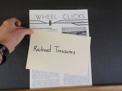 Wheel Clicks 1988 September Pacific Railroad Society Eine Reise nach Omaha, Nebraska