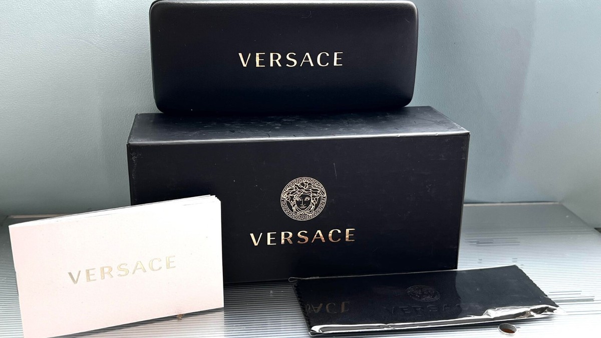 Versace Sunglass and Eyeglasses Case with Box and Cloth NEW  display picture 1