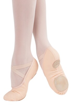 Grishko Model 6 Performance Split Sole PINK Canvas Ballet Flats