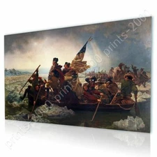 Washington Crossing The Delaware by Emanuel Leutze | Ready to Hang Canvas | Wall