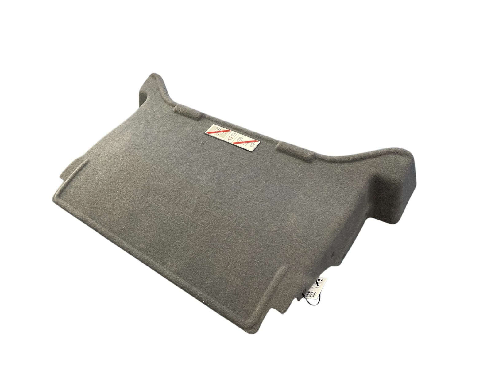 2008-2014 FERRARI CALIFORNIA REAR TRUNK SEPERATOR TRIM COVER PANEL GRAY CARPET