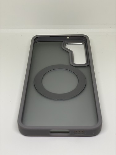 Tnamu 360 Rotatable Ring Magnetic Case For Samsung Galaxy S23 Plus Gray New - Picture 4 of 4