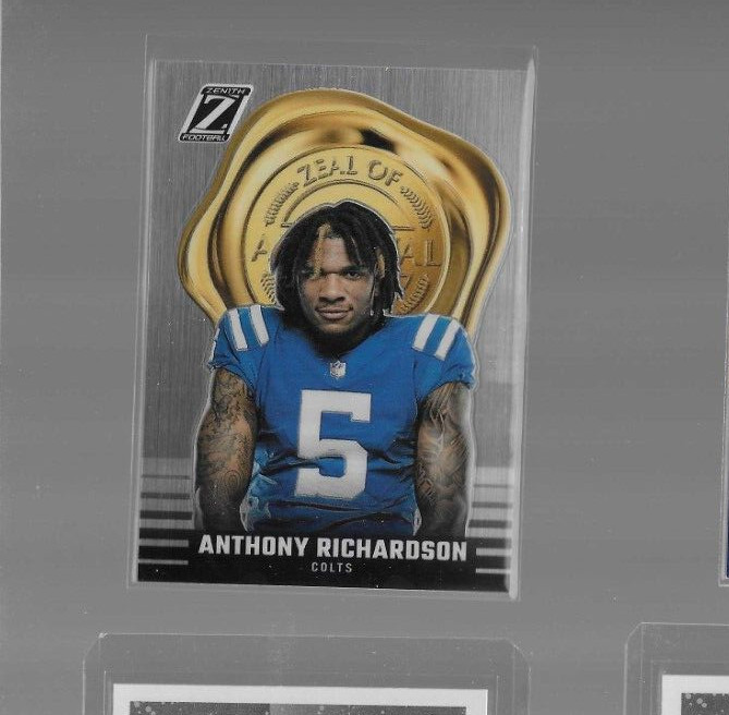 2023 Panini Zenith - Zeal of Approval Silver #26 Anthony Richardson (RC)