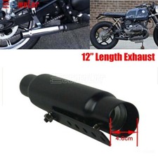 Exhaust Pipe Muffler Silencer For Harley Suzuki Honda Cafe Racer Bobber Chopper