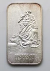 Rare 1 Oz .999 Silver Bar 1973 Artist REMBRANDT SELF PORTRAIT, US Coinage Corp