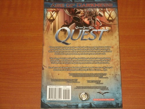 Zenescope: Grimm Fairy Tales Presents.. QUEST 'Age Of Darkness' Graphic TPB 2014 - Picture 2 of 2