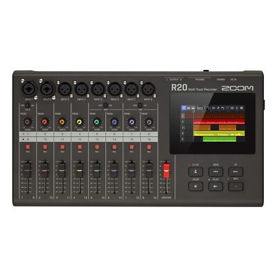 ZOOM R20 Multi-Track Recorder USB Audio Interface Vollfarb LCD Touchscreen NEU