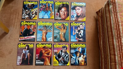 Cinema Kino Zeitschrift Magazin Jahrgang 1983 Komplett Ausgabe 1 - 12 Star Wars