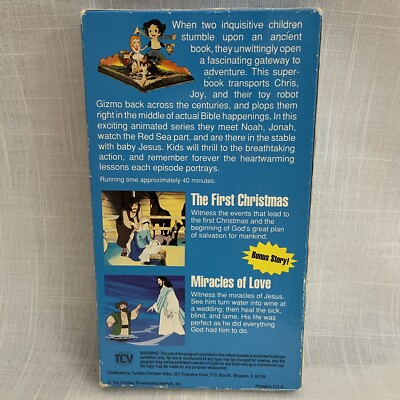 Superbook : The First Christmas; Miracles of Love (Video, VHS