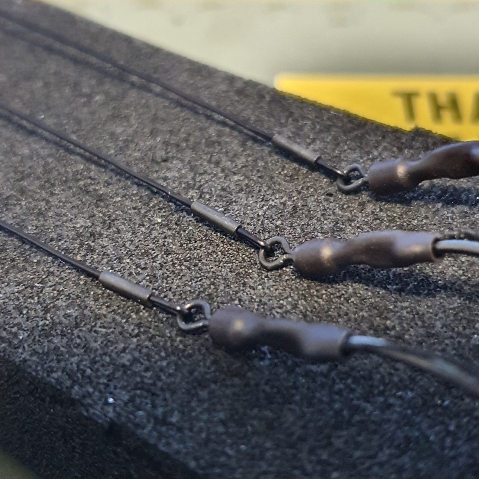 3 Slip D German Rigs / Clear Amnesia Boom / Ready Made Carp Rigs ...