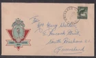 Australia "Red Hermes" 1959 1s Platypus FDC Brisbane to Brisbane