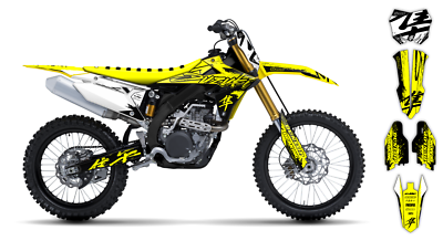 Suzuki RMZ450 2018-2026 RMZ250 2019-2026 Graphics Decals Stickers
