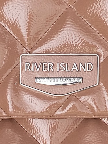 River Island Medium Handbag 35x25x12cm Dusky Pink - Picture 5 of 7