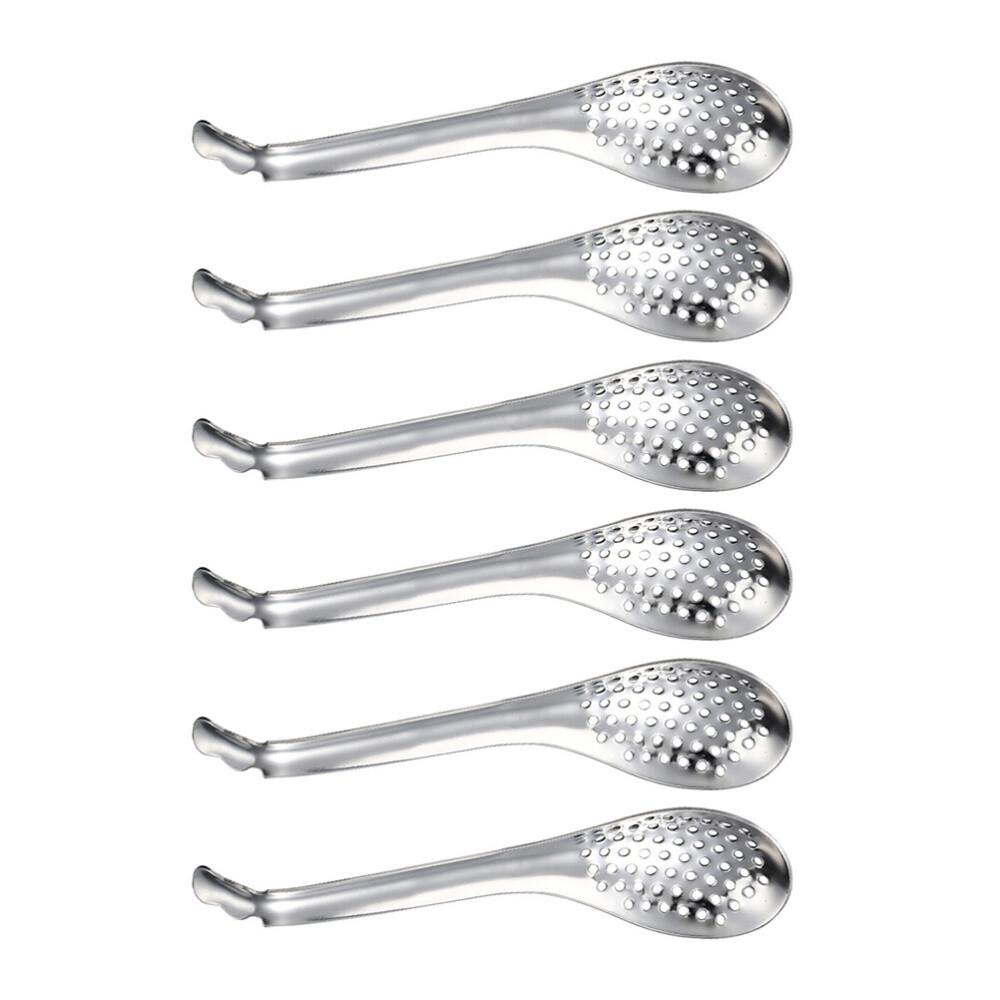 6 Pcs Sauce Dispenser Spoon Baking Strainer Bartender Strainer