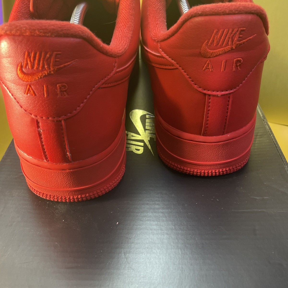 Size 12 - Nike Air Force 1 Low Triple Red 194274696059| eBay