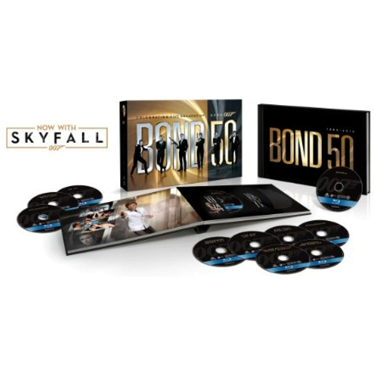 Bond 50: The Complete 23 Film Collection with Skyfall [Blu-ray