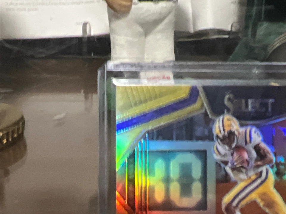 2023 Panini Select Football Gold #/10 Justin Jefferson  - Image 2 of 4