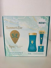 Summers Eve Spa Set Regalo Siero e Lavaggio Corpo Intimo