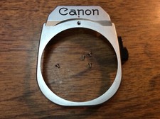 Genuine CANON AE-1 Front Name Plate Cover ASSY w/ 4 Screws Repair Parts
