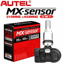 Autel Maxitpms 1-Sensor Metal Stem TPMS 315MHz 433MHz Universal Tire Sensor