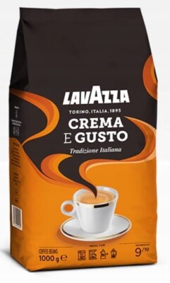 Lavazza CREMA E GUSTO CLASSICO Coffee Beans 1  KG / 35.27oz