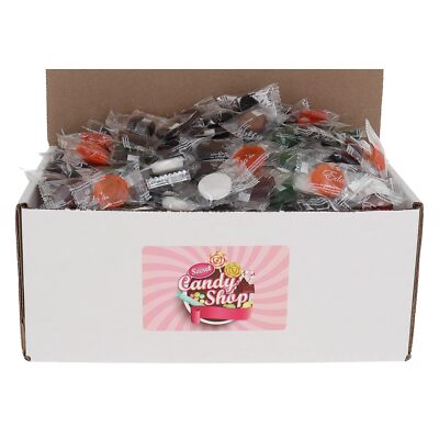 Eda's Sugar Free Hard Candy Fat Free Zero Carbs Bulk in Box (Old Time Mix)