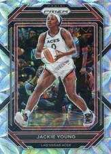 2023 Panini Prizm WNBA JACKIE YOUNG #121 PREMIUM SET SCOPE #27/99 ACES