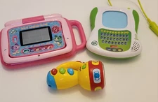 Toddler Toys Leap Frog/Vtech Laptop, Scribble & Write, Flashlight Preschool Kids