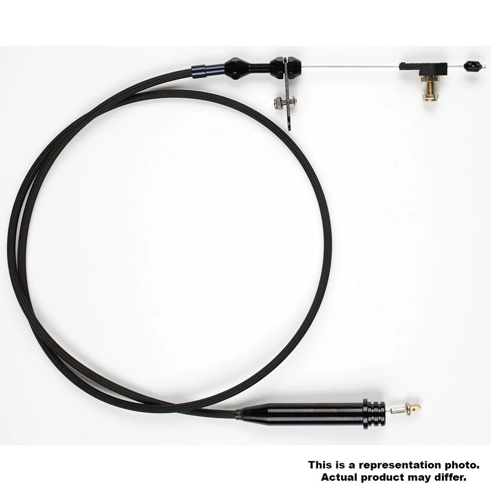 Lokar XKD-2AODHT -48 «Hi-Tech черный корпус SS AOD KickdownCable w/BlackFittings - Изображение 2 из 4