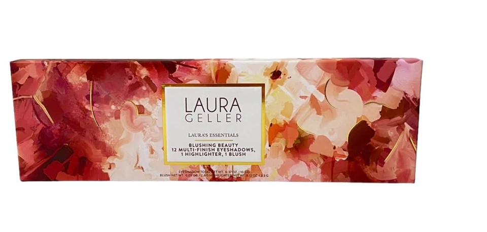 Laura Geller Essentials Blushing Beauty 12 Multi-Finish Eyeshadows, 1 Highlighte - Image 2 of 3