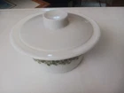 PYREX Green Spring Blossom Crazy Daisy BUTTER Bowl WITH Plastic LID