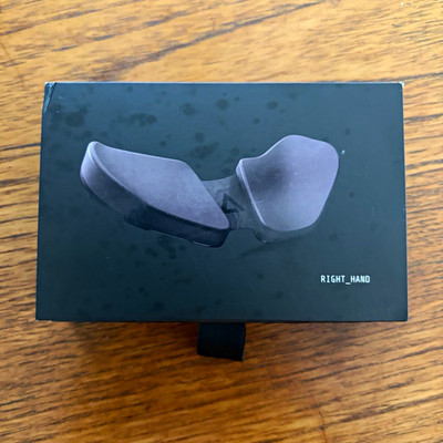 DeltaHub.io Carpio 2.0 Ergonomic Wrist Rest for Mouse Right Hand Large Gray