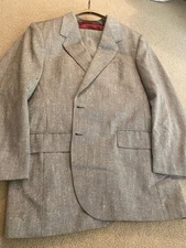 JOHNNY BENCH HIS WORN CUSTOM TAILORED MADE by HAMILTON Cin,Oh SUIT -JACKET&PANTS