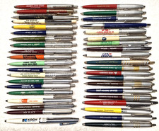 Lot of 40 Vintage Advertising Promotional Pen...
