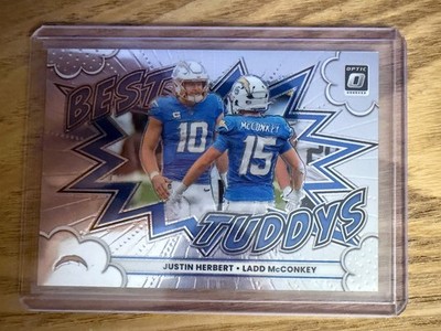 2025 Panini Optic Best Tuddy s J. Herbert And L. McConkey #16 Chargers NFL