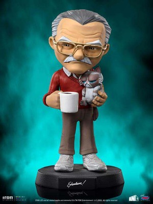 Stan Lee Grumpy Cat Minico Figuren IRON STUDIOS