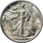 1935-P Walking Liberty Half PCGS MS65 Blast White Gem Superb Eye Appeal